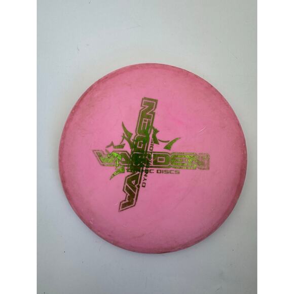 Dynamic Discs Disc Golf Warden Foil Stamp Putter Disc Pink - Picture 1 of 2
